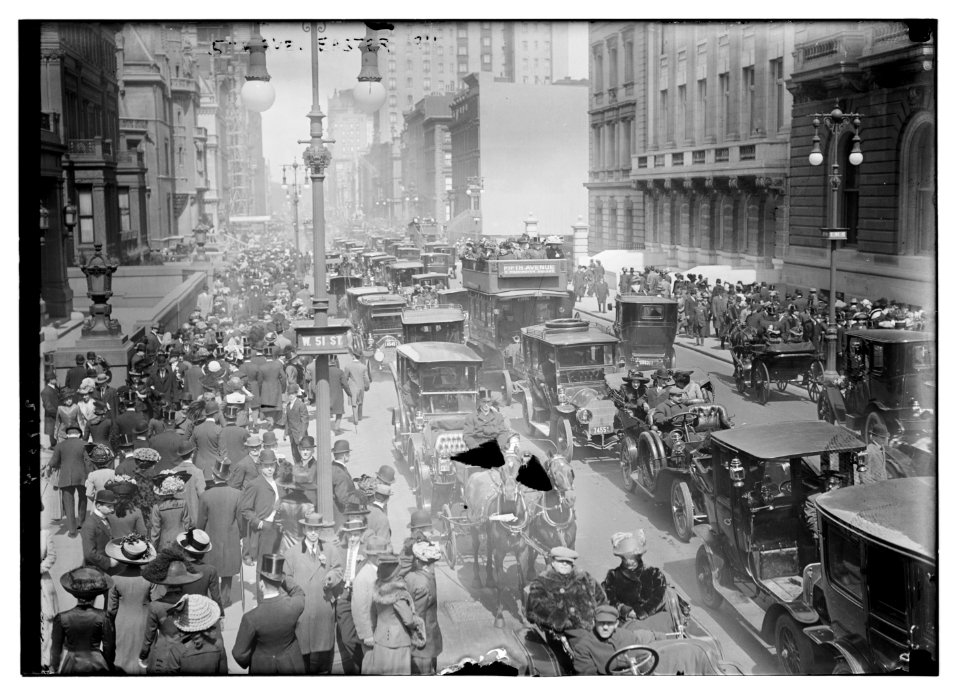 5th Ave. - Easter 1911 LCCN2014689048