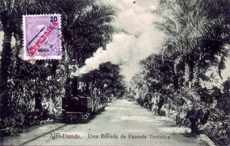 600mm gauge plantation tram, Alto-Dande, Angola