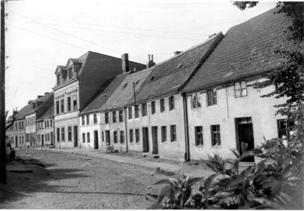66 Kamień Pomorski - Zaułek Rybacki, widok od wschodu