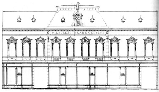 61 Széchenyi Street, Miskolc 1875-80