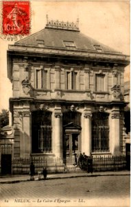 62 MELUN. - La Caisse d'Épargne. - LL