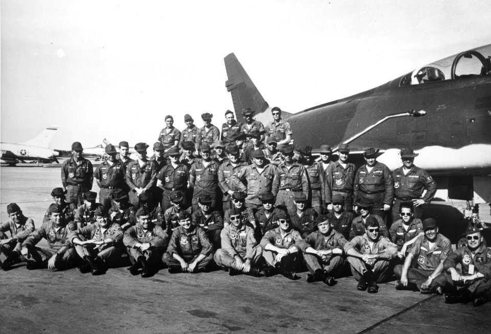 6234th Tactical Fighter Wing - Wild Weasel Detachment - 1965 Group Photo