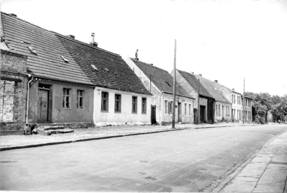 68 Kamień Pomorski - ul. Chrobrego, widok od południowego-zachodu. Chrobrego, widok od południowego-zachodu