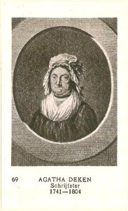 69 Agatha Deken, Schrijfster, 1741-1804