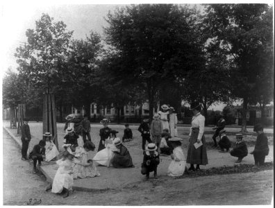 6th Division mathematics class on a street paving problem LCCN2001703600