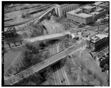 7 aerial view at m street and pennsylvania ave