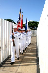 72nd Pearl Harbor Day Commemoration ceremony 131207-N-WX111-075