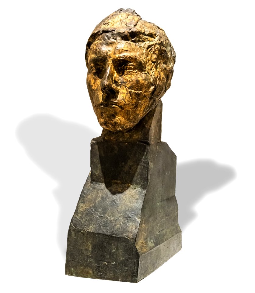 75 - Musée d'Orsay - Tête d'Apollon 1900-1909 - Antoine Bourdelle - JocondeM5060000271