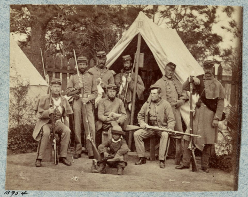 7th New York State Militia, Camp Cameron, D.C., 1861 LCCN2013648454