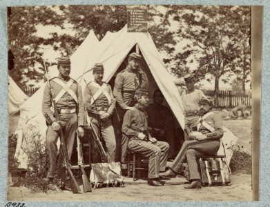 7th New York State Militia, Camp Cameron, D.C., 1861 LCCN2013648458