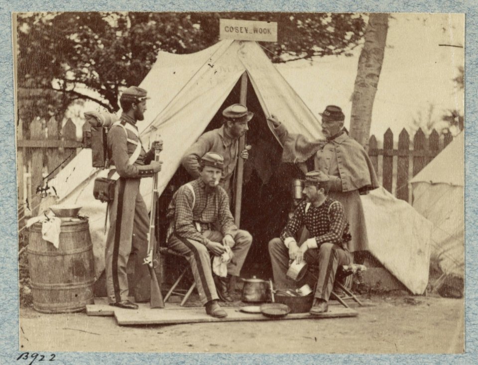 7th New York State Militia, Camp Cameron, D.C., 1861 LCCN2013648460