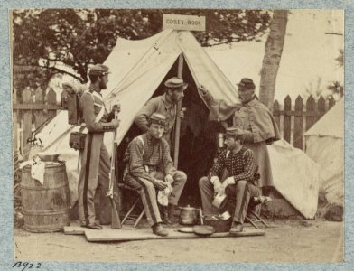 7th New York State Militia, Camp Cameron, D.C., 1861 LCCN2013648460
