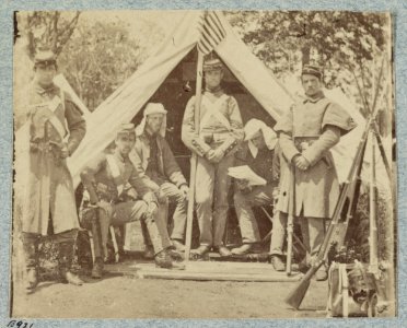 7th New York State Militia, Camp Cameron, D.C., 1861 LCCN2013648462