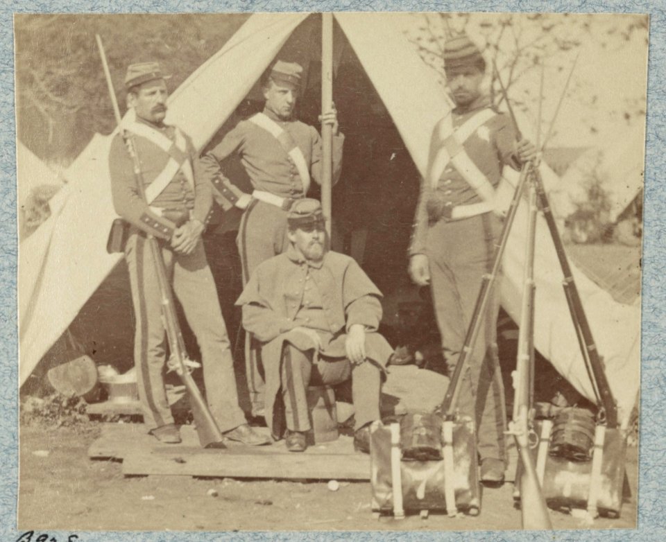 7th New York State Militia, Camp Cameron, D.C., 1861 LCCN2013648466