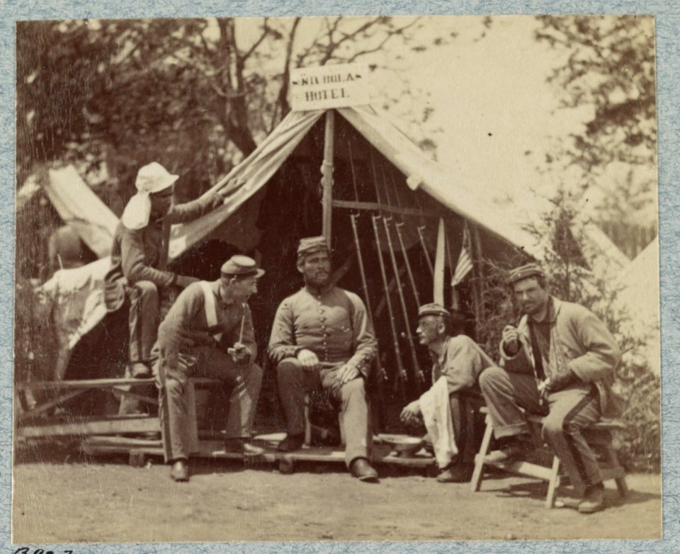 7th New York State Militia, Camp Cameron, D.C., 1861 LCCN2013648470