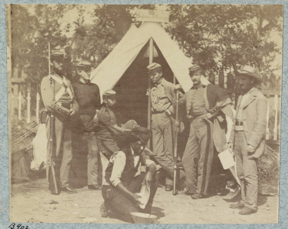 7th N.Y. State Militia, Camp Cameron, D.C., 1861 LCCN2013648448