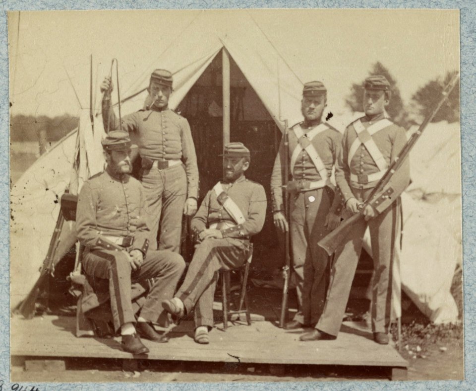 7th New York State Militia, Camp Cameron, D.C., 1861 LCCN2013648482