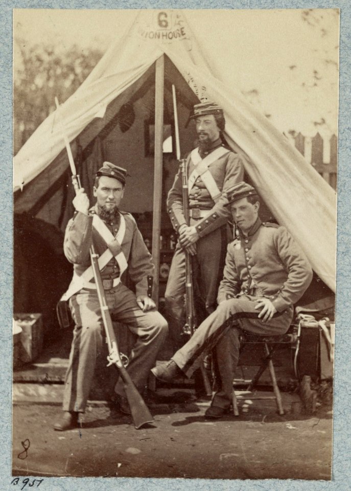 7th New York State Militia, Camp Cameron, D.C., 1861 LCCN2013648484