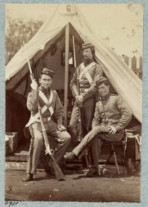 7th New York State Militia, Camp Cameron, D.C., 1861 LCCN2013648484