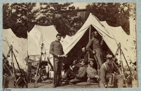 7th New York State Militia, Camp Cameron, D.C., 1861 LCCN2013648486