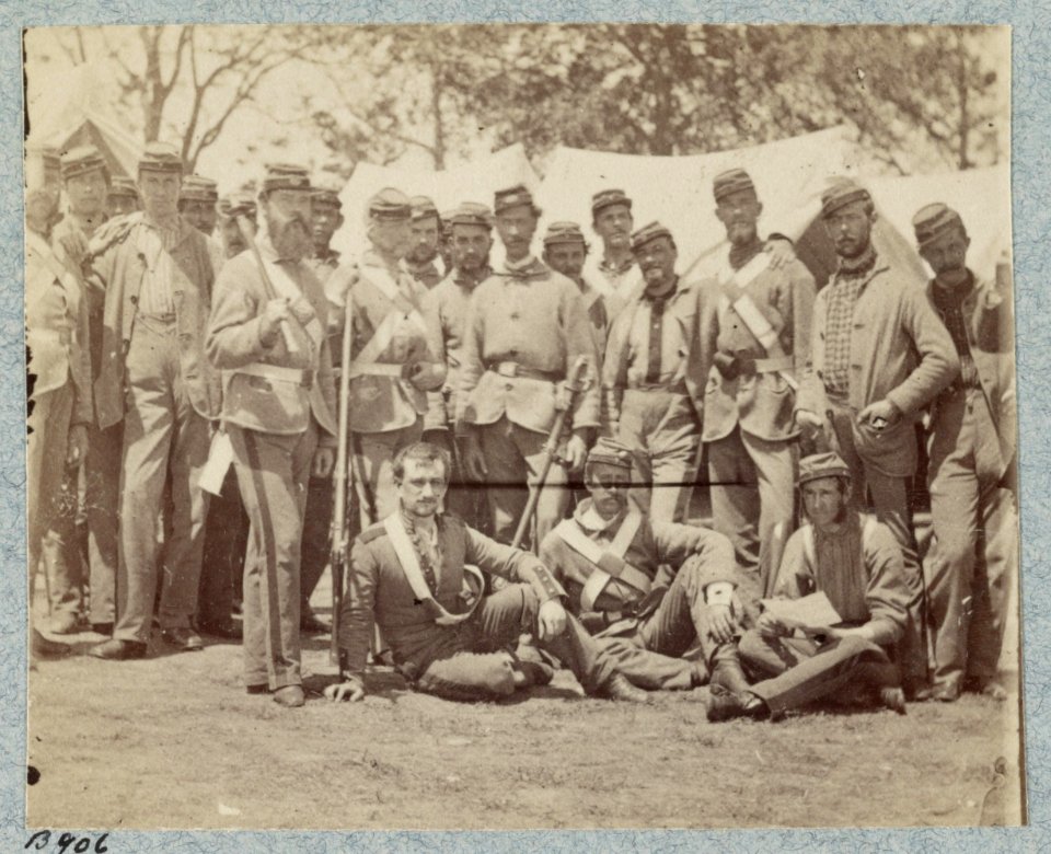 7th New York State Militia, Camp Cameron, D.C., 1861 LCCN2013648491