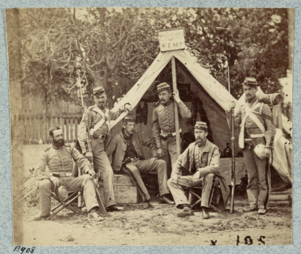 7th New York State Militia, Camp Cameron, D.C., 1861 LCCN2013648453
