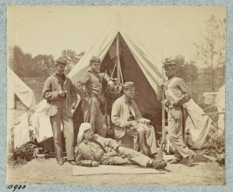 7th New York State Militia, Camp Cameron, D.C., 1861 LCCN2013648455