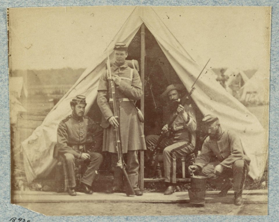 7th New York State Militia, Camp Cameron, D.C., 1861 LCCN2013648459