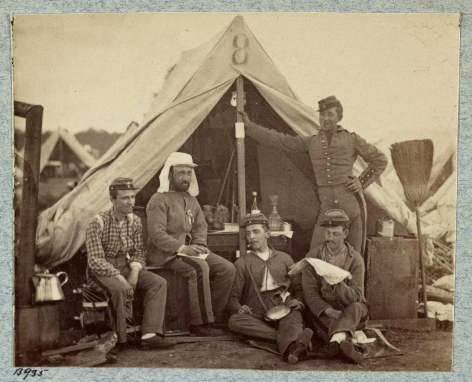 7th New York State Militia, Camp Cameron, D.C., 1861 LCCN2013648461