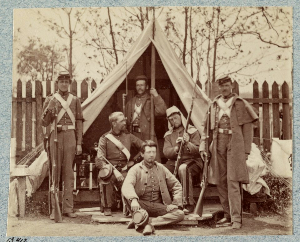 7th New York State Militia, Camp Cameron, D.C., 1861 LCCN2013648463