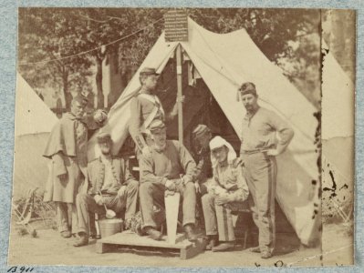 7th New York State Militia, Camp Cameron, D.C., 1861 LCCN2013648464