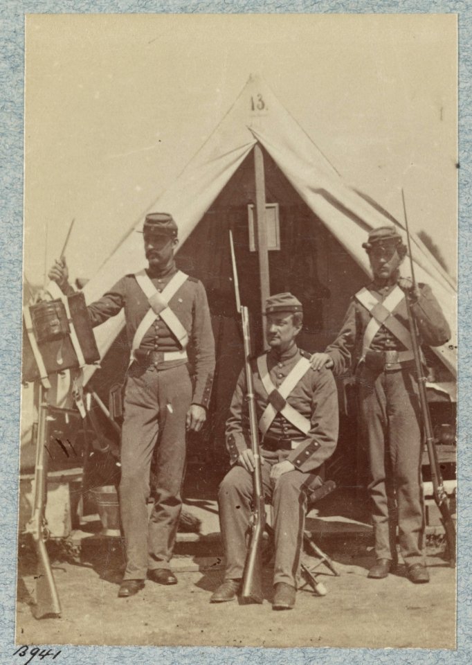7th New York State Militia, Camp Cameron, D.C., 1861 LCCN2013648468
