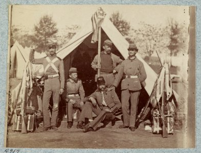 7th New York State Militia, Camp Cameron, D.C., 1861 LCCN2013648485