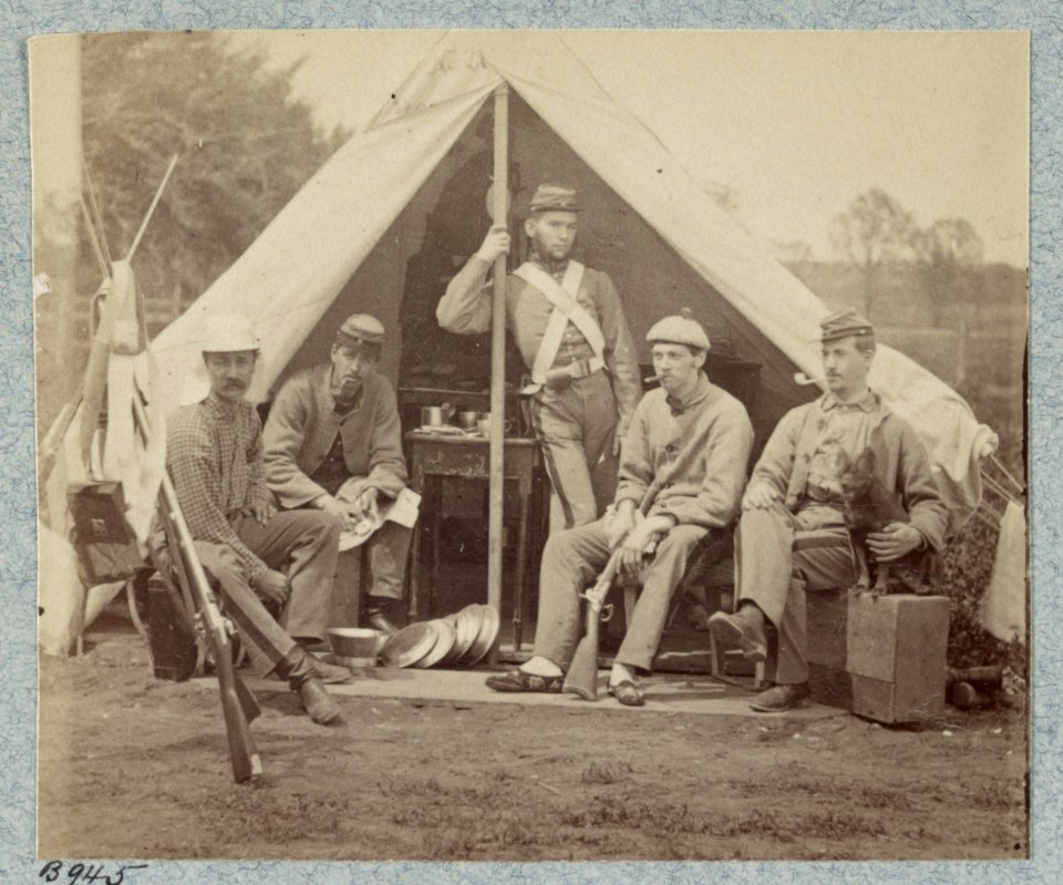 7th New York State Militia, Camp Cameron, D.C., 1861 LCCN2013648487