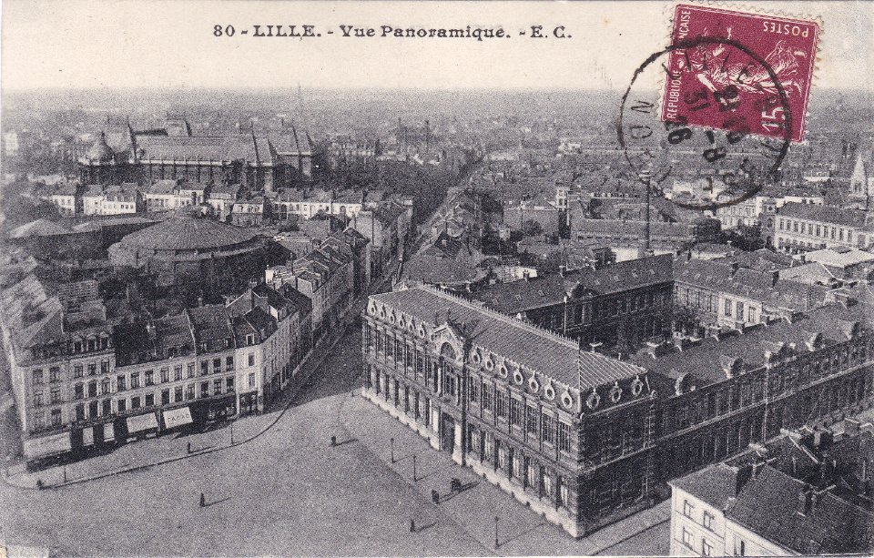 80 - Lille. — Vue Panoramique. - E. C
