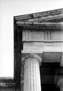 8. DETAIL, SOUTH FRONT, PORTICO, COLUMN CAPITAL