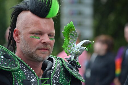 Christopher street day parade hamburg photo