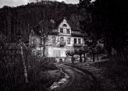 Mystical gespenstig gloomy