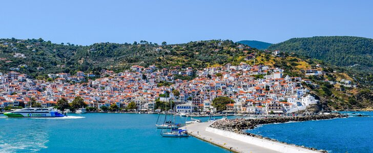 Greek sporades mediterranean