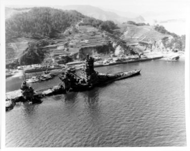 80-G-351361 Japanese Battleship Ise photo