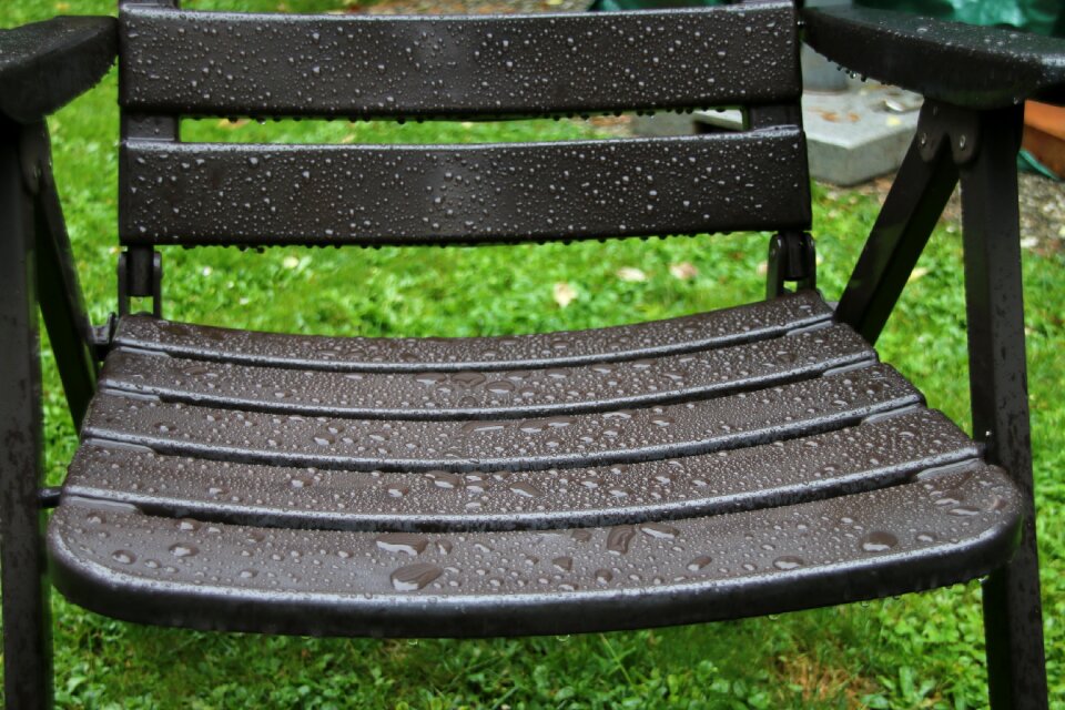 Rain raindrop beaded