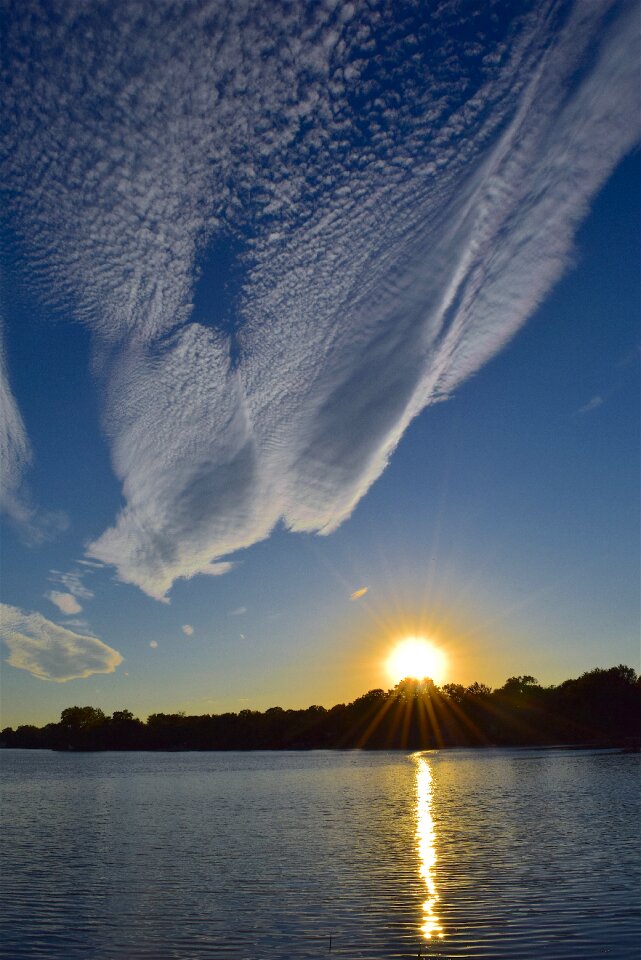 Lake water reflection