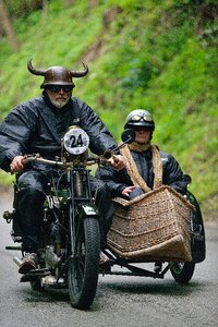 Biker motorcycles technology