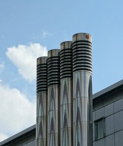 Metal shiny architecture
