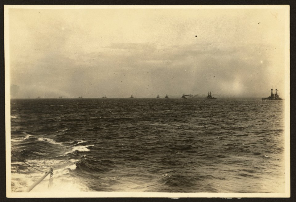803rd Pioneer Infantry Battalion on the U.S.S. Philippine (troop ship) from Brest harbor, France, July 18, 1919 LCCN2010651619