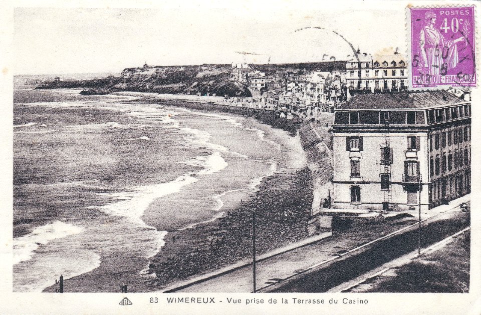 83. Wimereux – Vue prise de la Terrasse du Casino