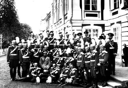 8th Voznesenky Lancers' parade (1913)