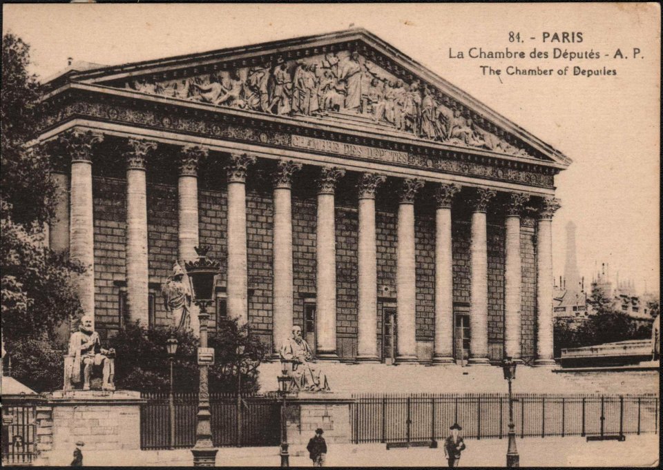 84 Paris - La Chambre des Députés - A.P