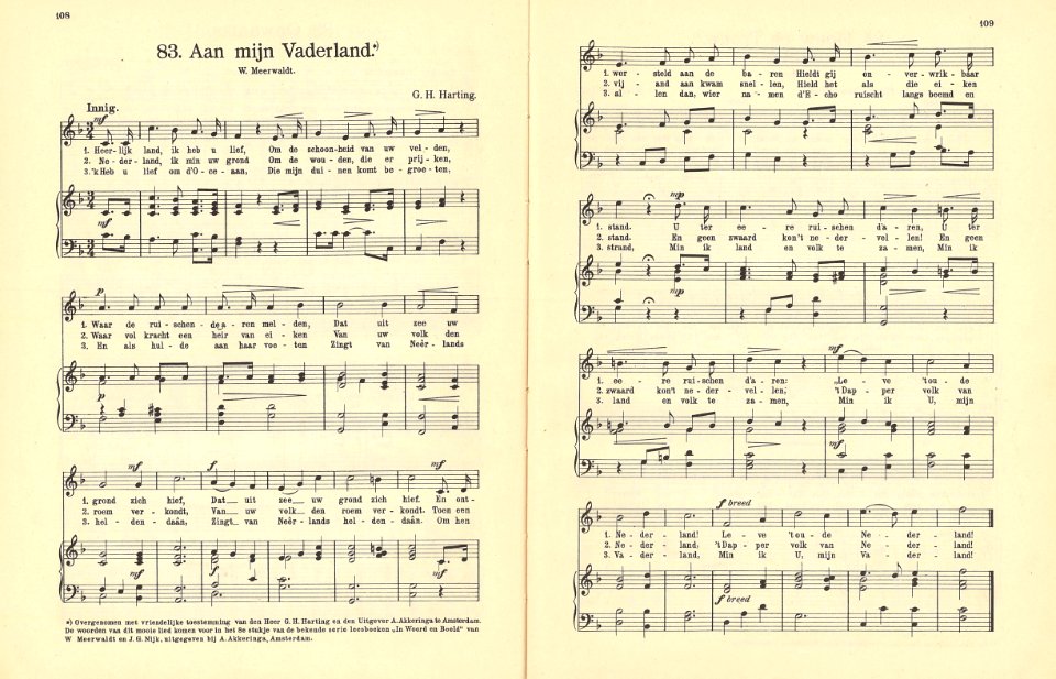 83 Aan mijn Vaderland, pagina 108 & 109