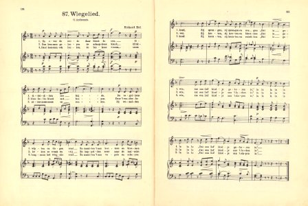 87 Wiegelied, pagina 114 & 115